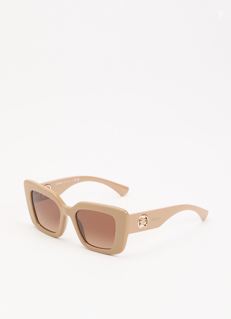 Burberry Dames Butterfly zonnebril BE4476 Donkerbeige