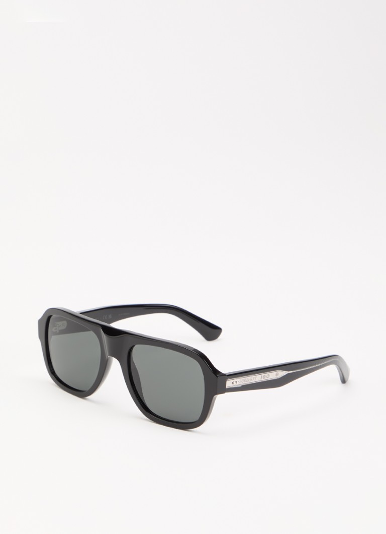 Burberry Dames Piloten zonnebril BE4478 Zwart - Deal