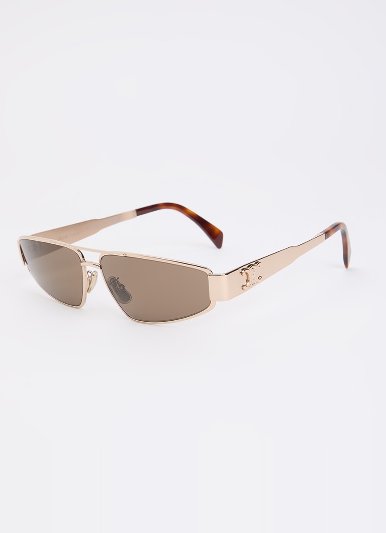 Celine Dames Metal Triomphe CL40318U Roségoud