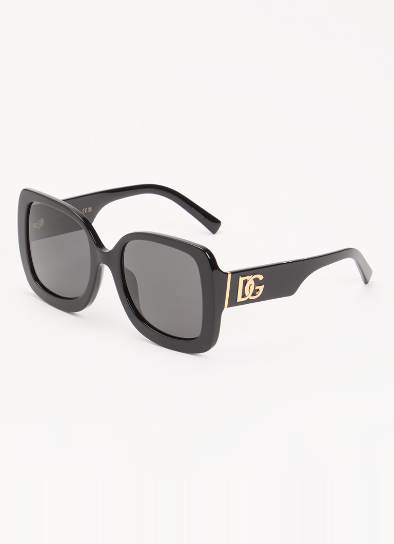 Dolce & Gabbana Dames Butterfly zonnebril DG4513 Zwart - Deal
