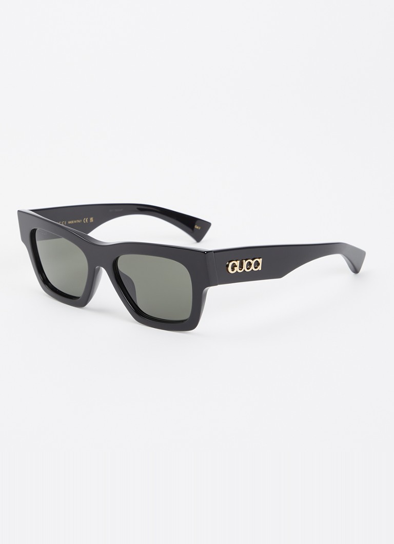 Gucci Dames Wayfarer zonnebril GG1835S Zwart