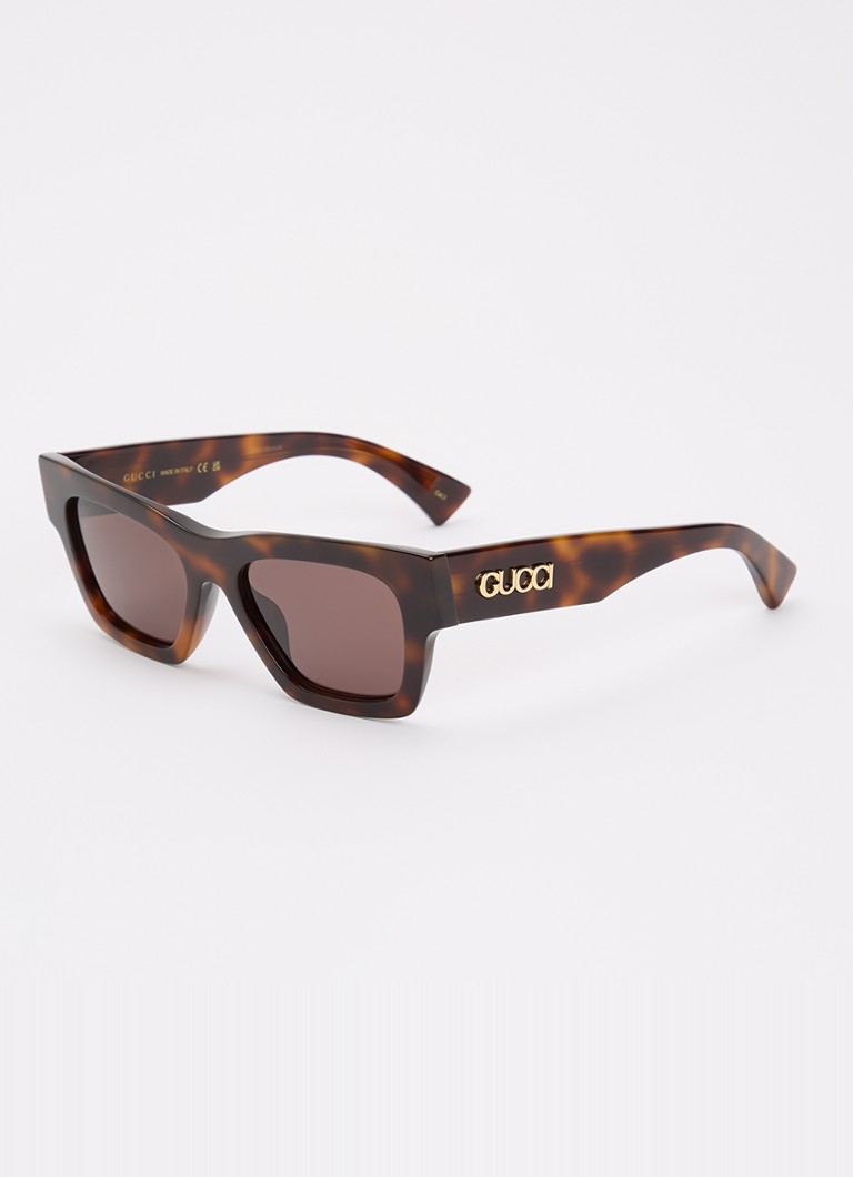 Gucci Dames Wayfarer zonnebril GG1835S Bruin