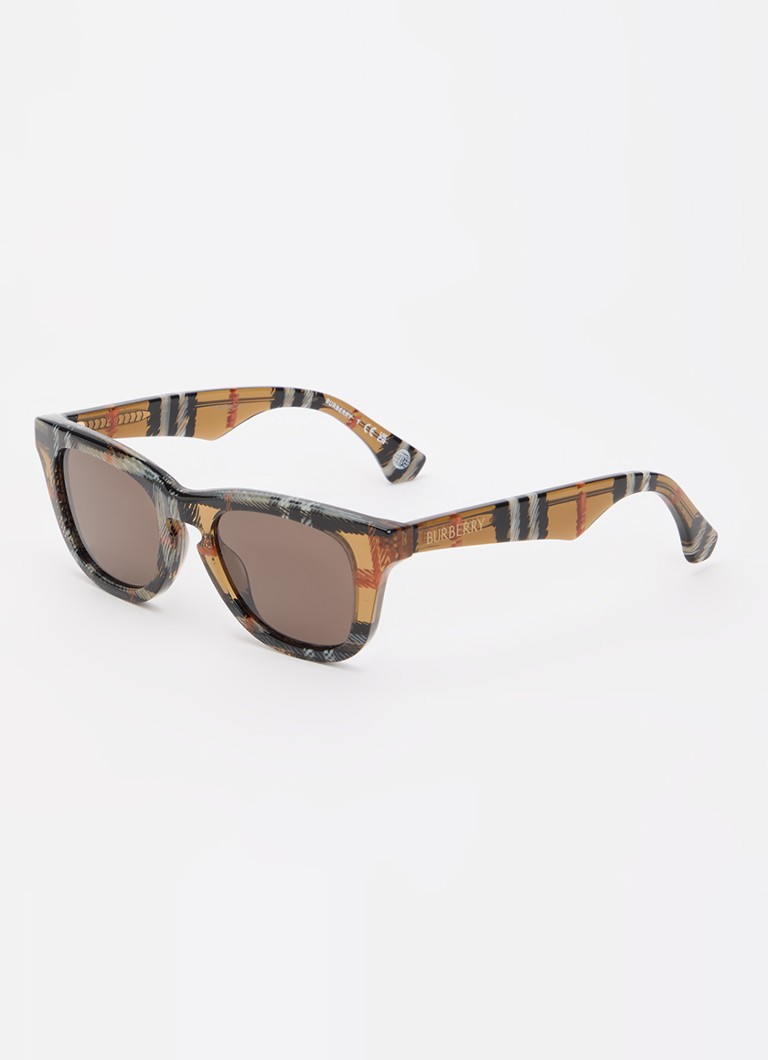 Burberry Kinderen Wayfarer zonnebril JB4002 Bruin - Deal