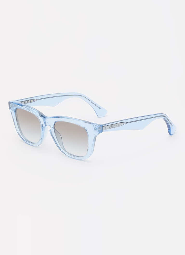 Burberry Kinderen Wayfarer zonnebril JB4002 Lichtblauw - Deal