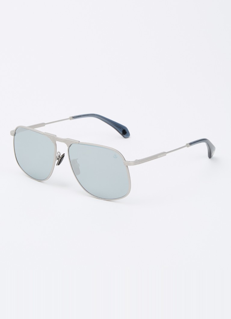 Moncler Heren Vitessa zonnebril VE4014 Zilver - Deal
