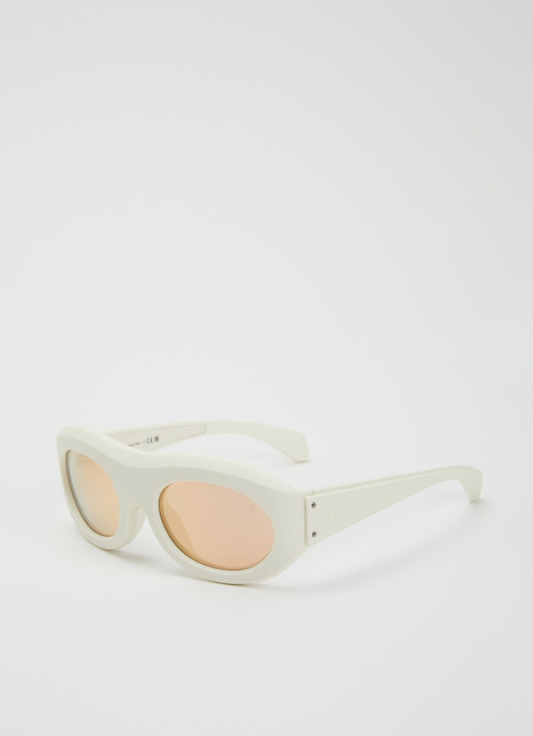 Moncler Dames Ramillon zonnebril ME8015U Wit - Deal