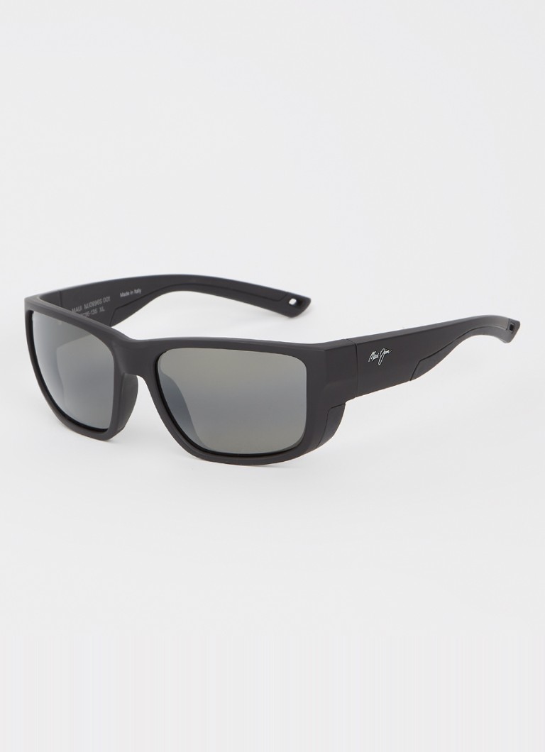 Maui Jim Heren Amberjack zonnebril gepolariseerd MJ0896S Zwart - Deal