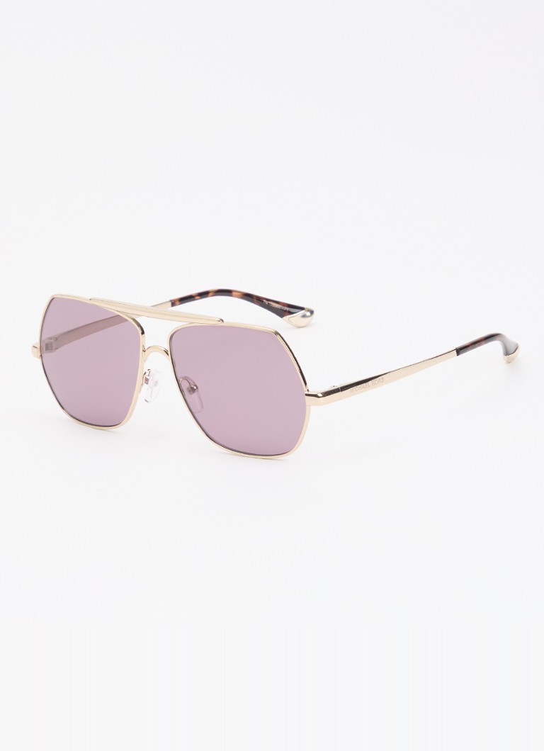 Michael Kors Dames Piloten zonnebril MK1173 Zilver - Deal