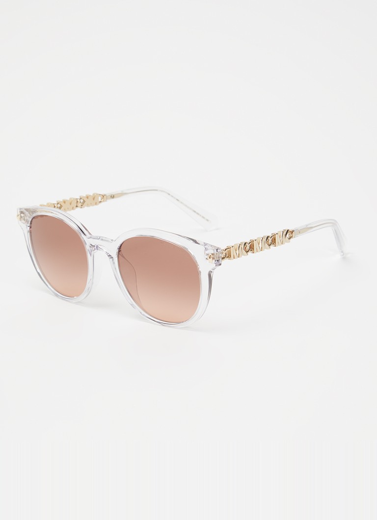 Michael Kors Dames Pienza zonnebril MK2264U Transparant - Deal