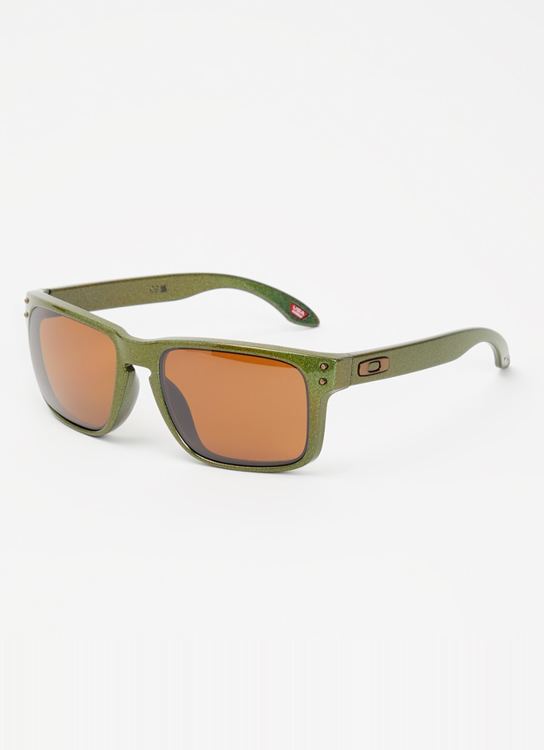 Oakley Heren Holbrook zonnebril OO9102 Groen - Deal