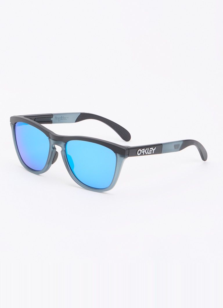 Oakley Heren Frogskins wayfarer zonnebril OO9284 Zwart - Deal