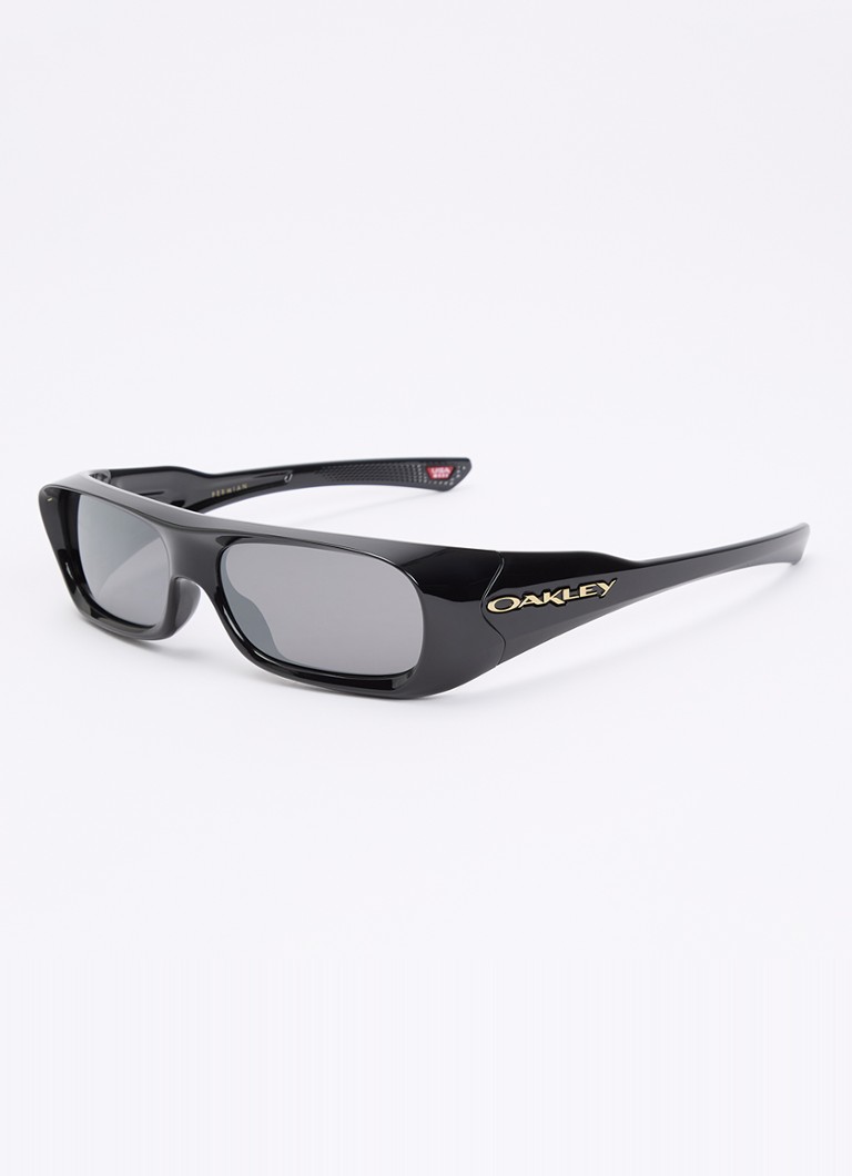 Oakley Heren Permian zonnebril OO9520 Zwart - Deal
