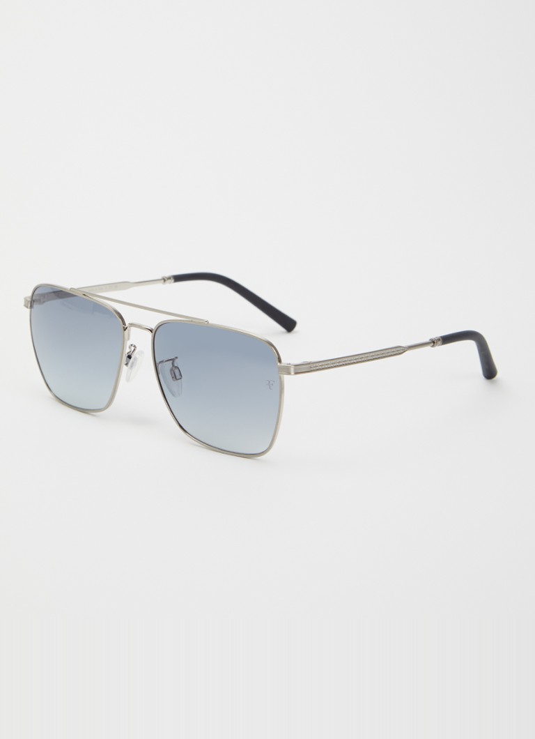 Oliver Peoples Dames Piloten zonnebril OV1362S Zilver - Deal