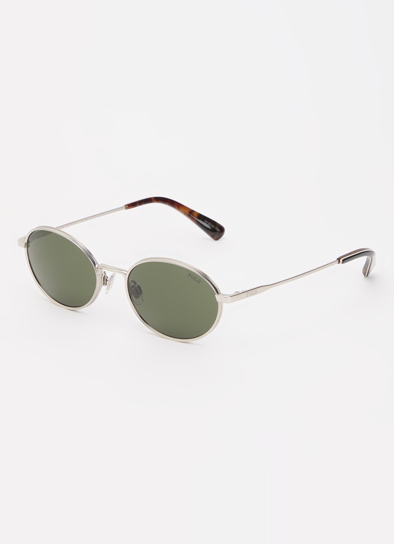 Ralph Lauren Heren Retro zonnebril PH3162 Groen - Deal