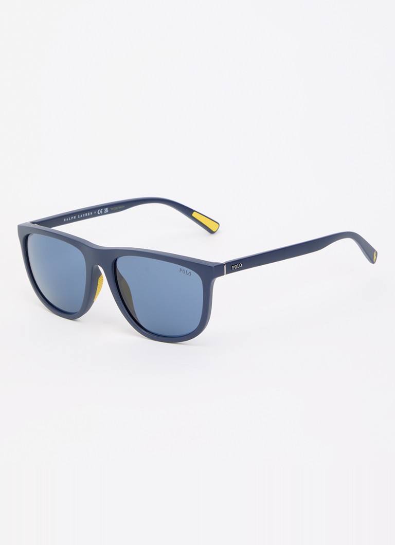 Ralph Lauren Heren Wayfarer zonnebril PH4231U Donkerblauw - Deal