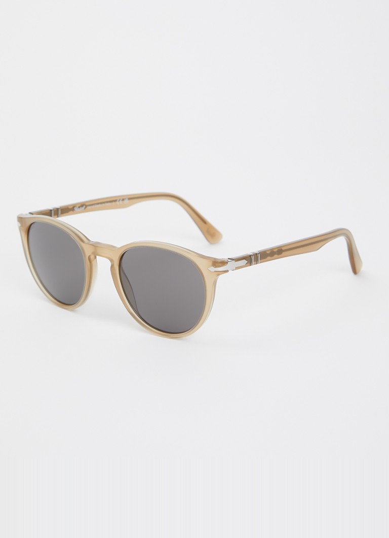 Persol Heren Wayfarer zonnebril PO3152S Bruin - Deal