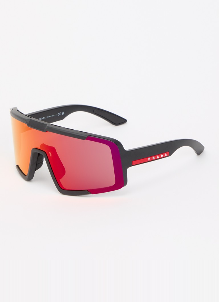 Prada Dames Sport zonnebril PSB07S Rood - Deal