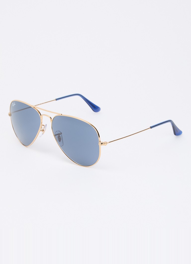 Ray-Ban Dames Aviator Large zonnebril RB3025 Goud - Deal