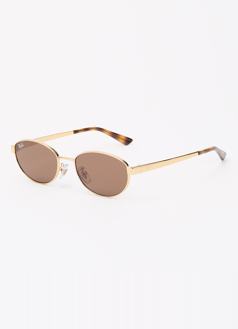 Ray-Ban Dames Retro zonnebril RB3774D Goud - Deal
