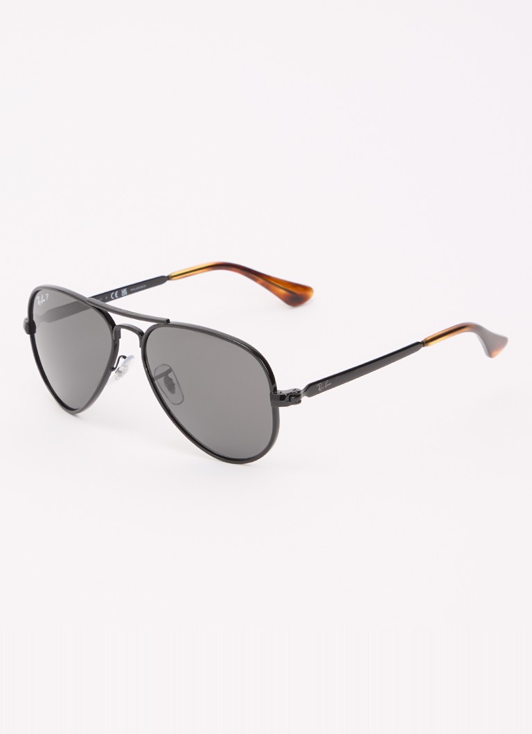 Ray-Ban Heren Aviator Max zonnebril gepolariseerd RB3925 Zwart - Deal