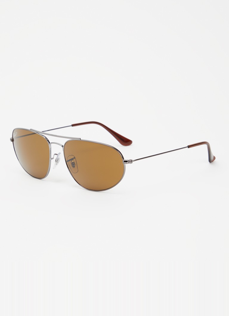 Ray-Ban Dames Retro zonnebril gepolariseerd RB3945 Antraciet - Deal