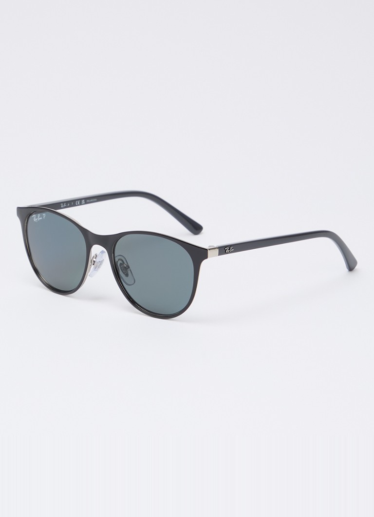 Kinderen Retro zonnebril RB3774D - Gepolariseerd, Zwart