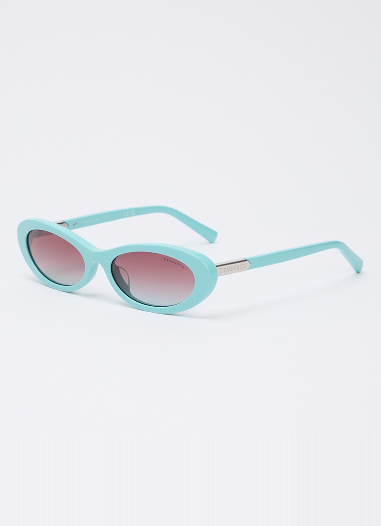 Tiffany & Co. Dames Cat Eye zonnebril TF4250 Aquablauw - Deal