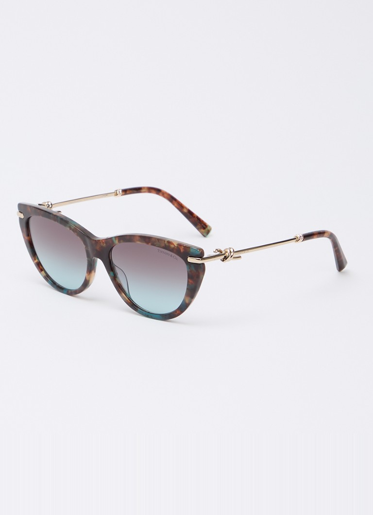 Tiffany & Co. Dames Wayfarer zonnebril TF4253 Kastanjebruin - Deal