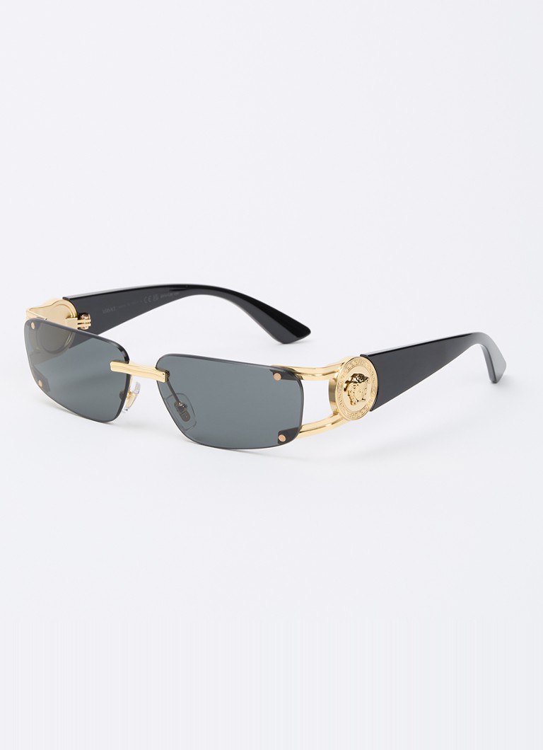 Versace Heren Retro zonnebril VE2291 Goud