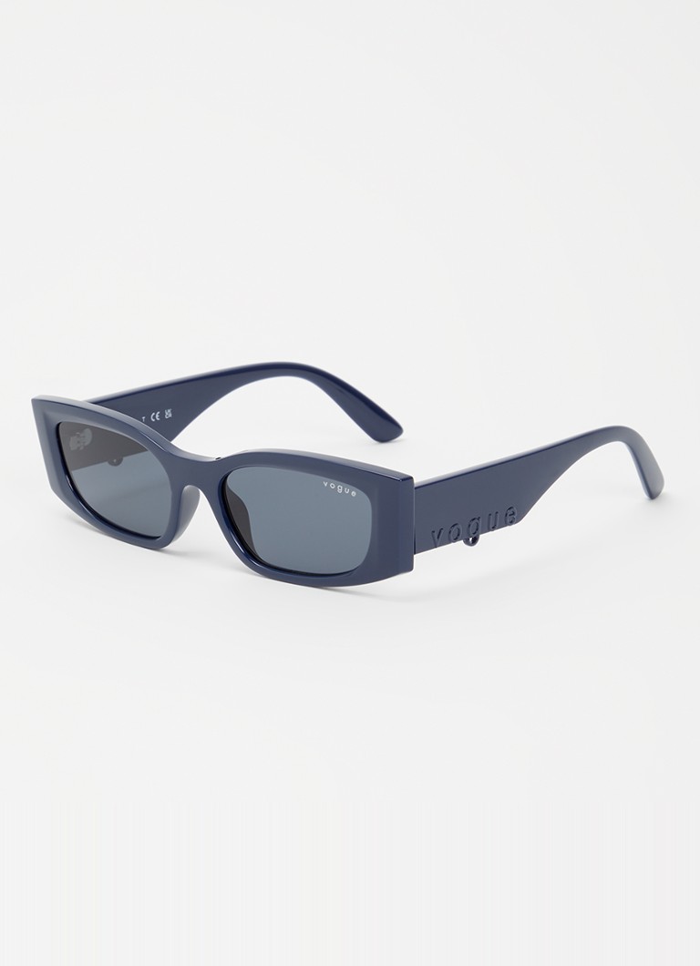 Miu Miu Dames Retro zonnebril MU A06S Blauw - Deal