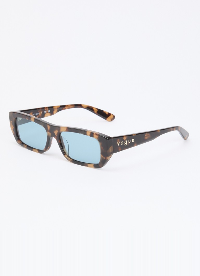 VOGUE Dames Retro zonnebril VO5657 Donkerbruin - Deal