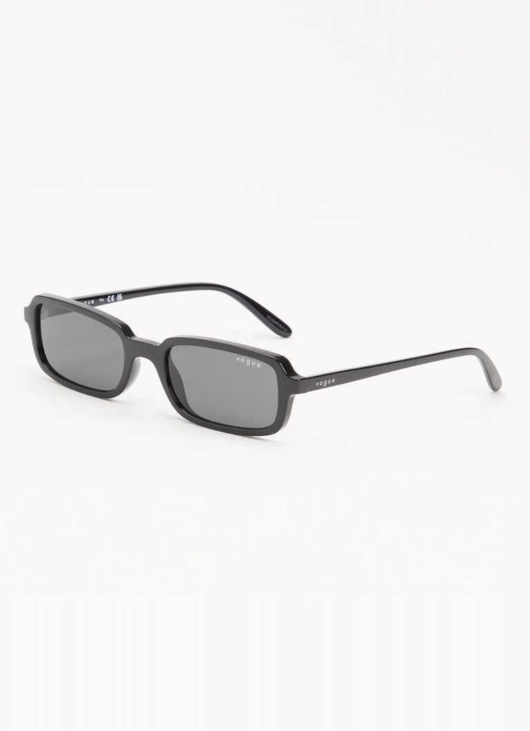 VOGUE Dames Retro zonnebril VO5666S Zwart - Deal
