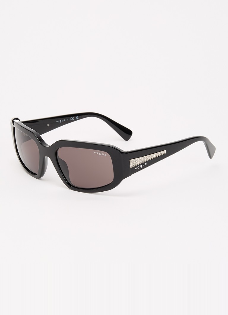 VOGUE Dames Retro zonnebril VO5688SB Zwart - Deal