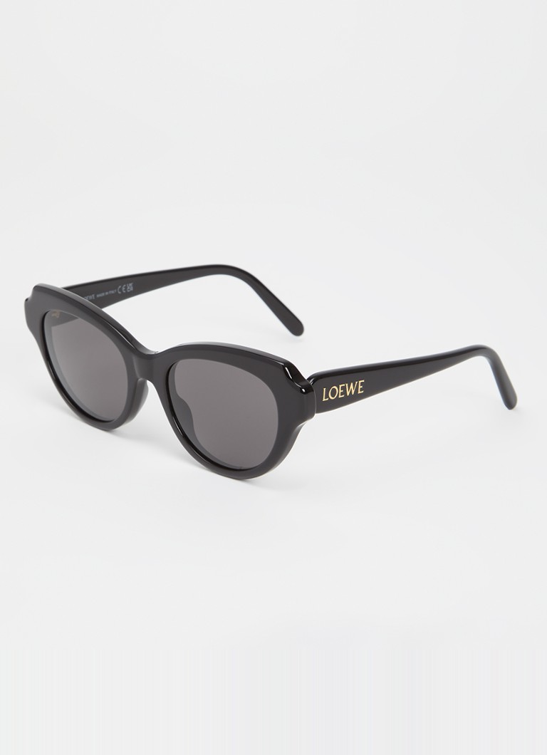 LOEWE Dames Cat Eye zonnebril E4000370 Zwart - Deal