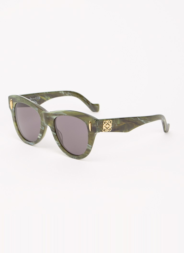 LOEWE Dames Anagram zonnebril LW40174I Groen - Deal