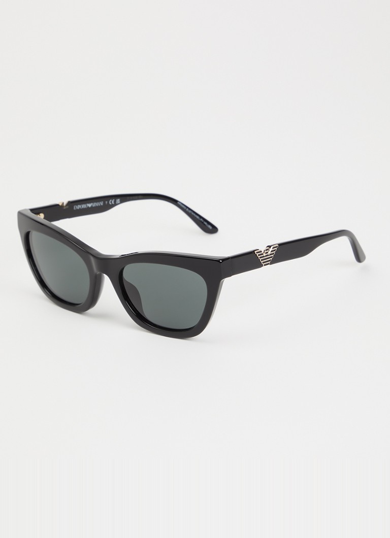 Armani Dames Cat Eye zonnebril EA4259U Zwart - Deal