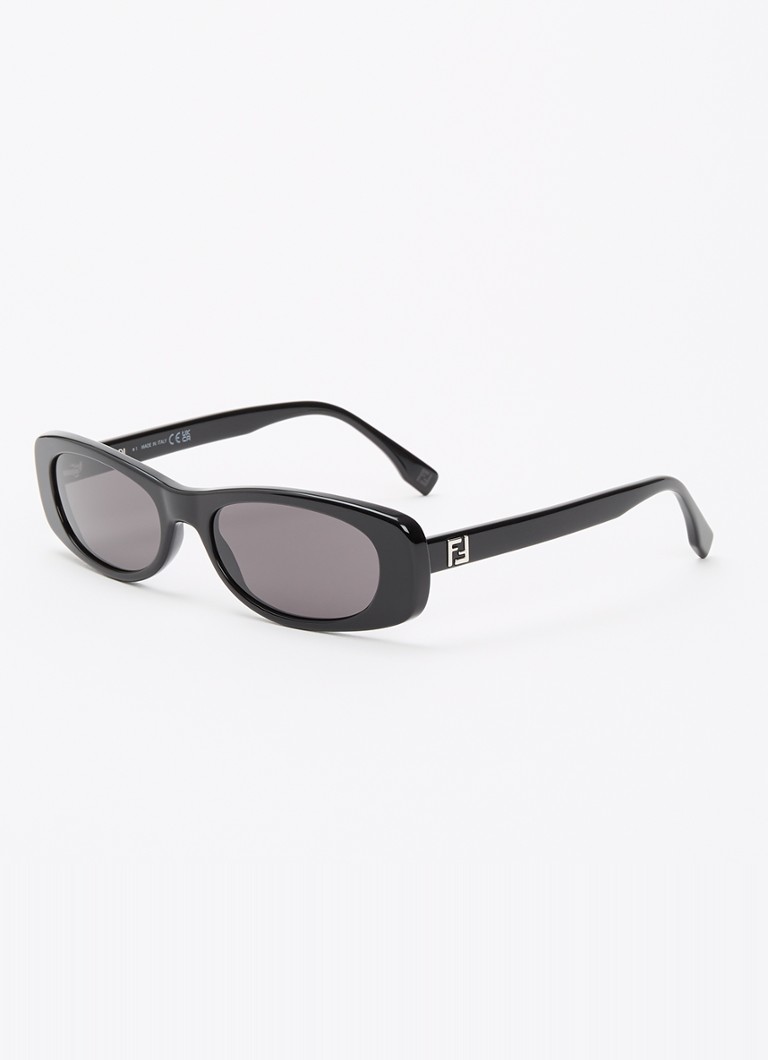 Fendi Dames FF Squared zonnebril FE40183I Zwart