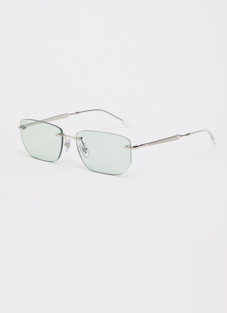 Ray-Ban Dames Retro zonnebril RB3768 Zilver - Deal