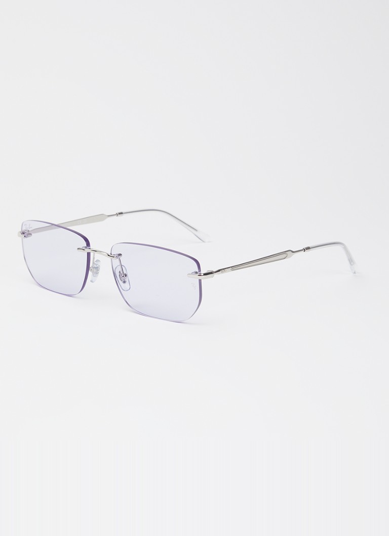 Ray-Ban Dames Retro zonnebril RB3768 Zilver - Deal