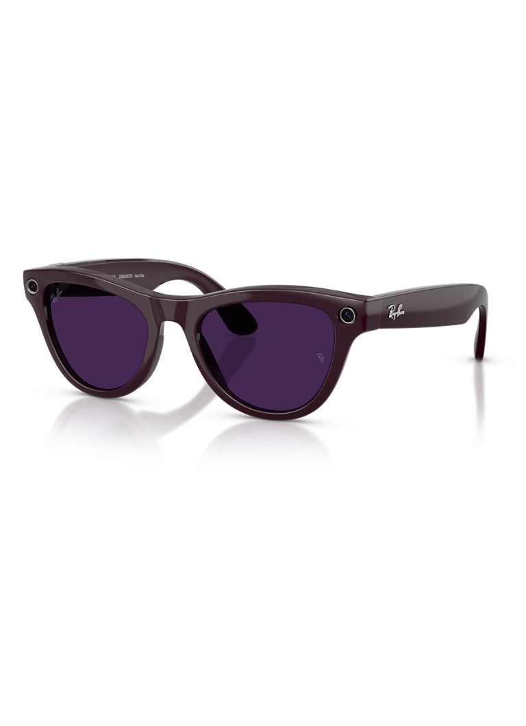 Ray-Ban Heren Meta Skyler zonnebril RW4014 Paars - Deal