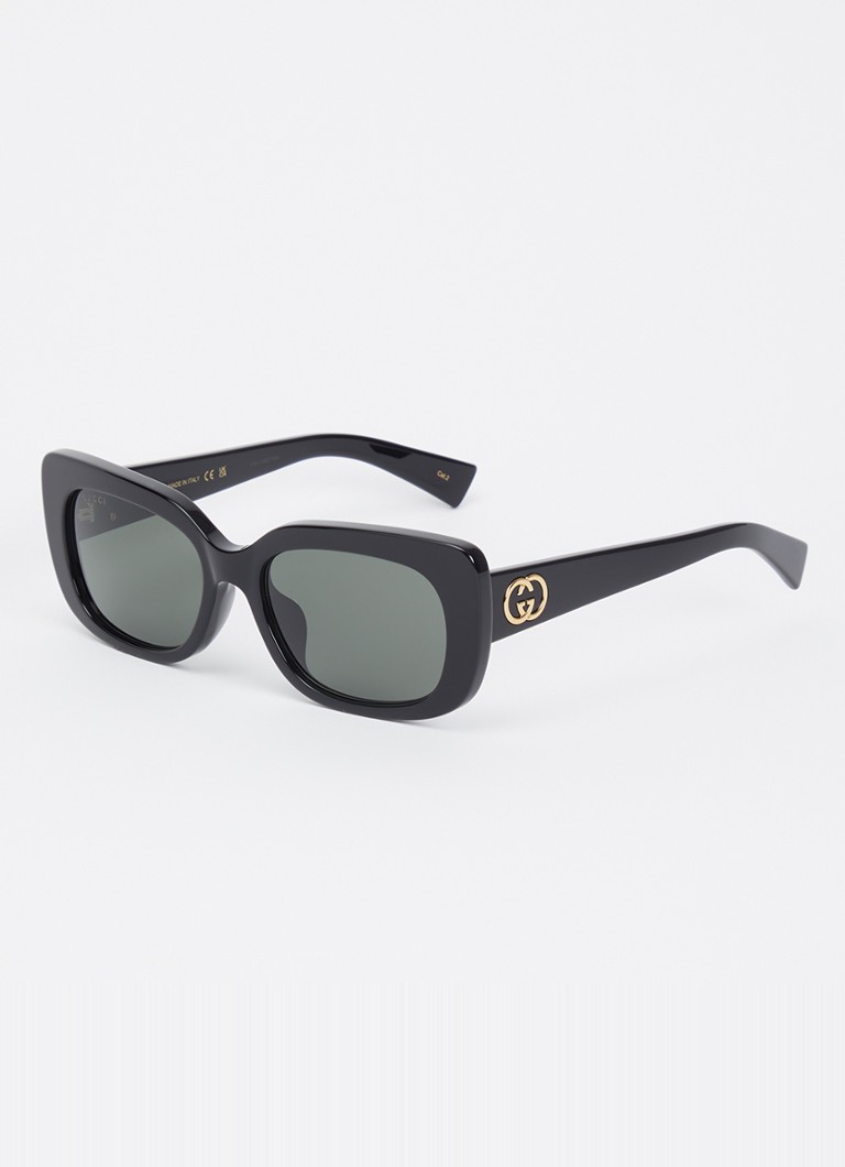 Gucci Dames Cat Eye zonnebril GG1979SK Zwart