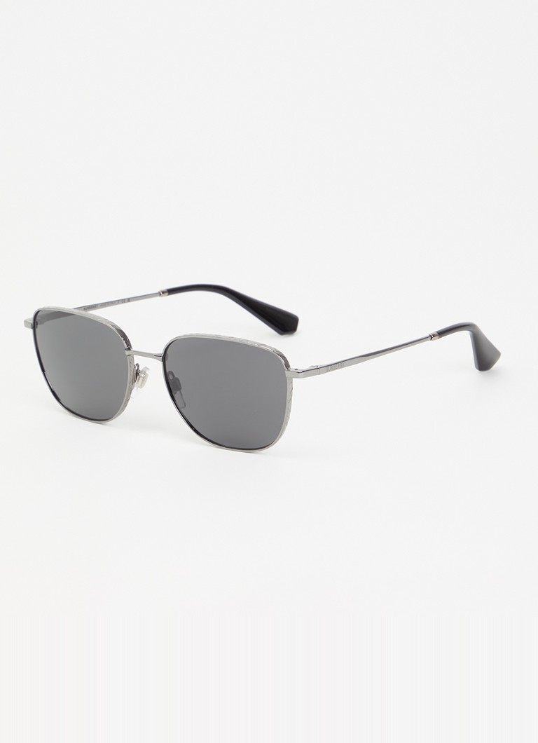 Burberry Heren Retro zonnebril BE3171 Zilver - Deal
