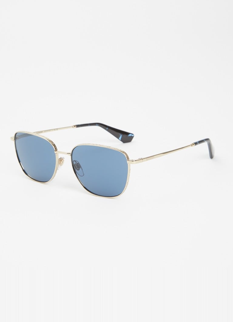 Burberry Dames Retro zonnebril BE3171 Goud - Deal