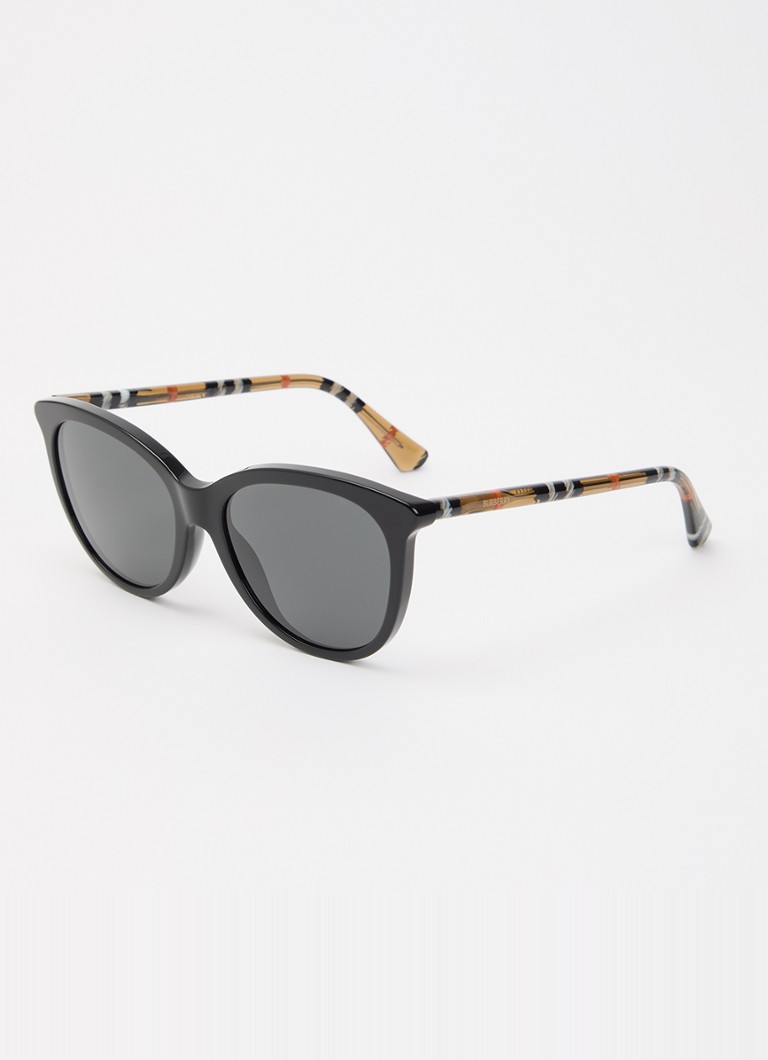 Burberry Dames Cat Eye zonnebril BE4455 Grijs - Deal