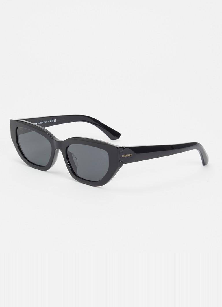 Burberry Dames Cat Eye zonnebril BE4463D Zwart - Deal