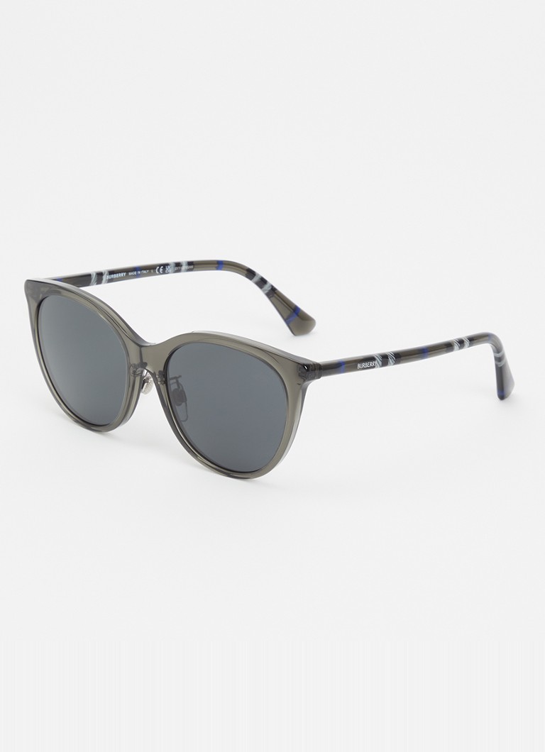 Burberry Dames Wayfarer zonnebril BE4464D Donkergrijs - Deal