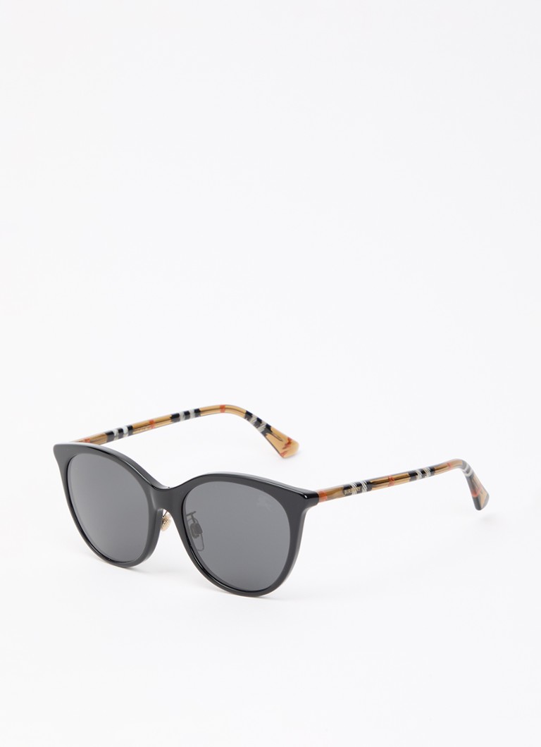 Burberry Dames Wayfarer zonnebril BE4464D Camel - Deal
