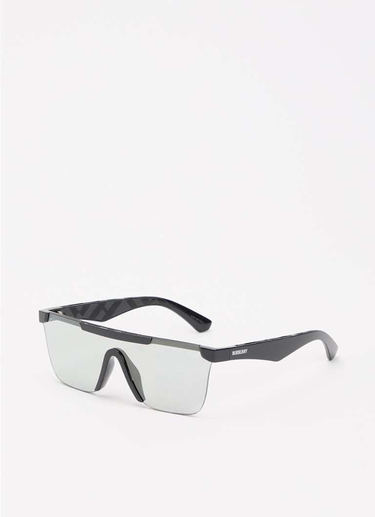 Burberry Dames Shield zonnebril BE4480D Zwart - Deal