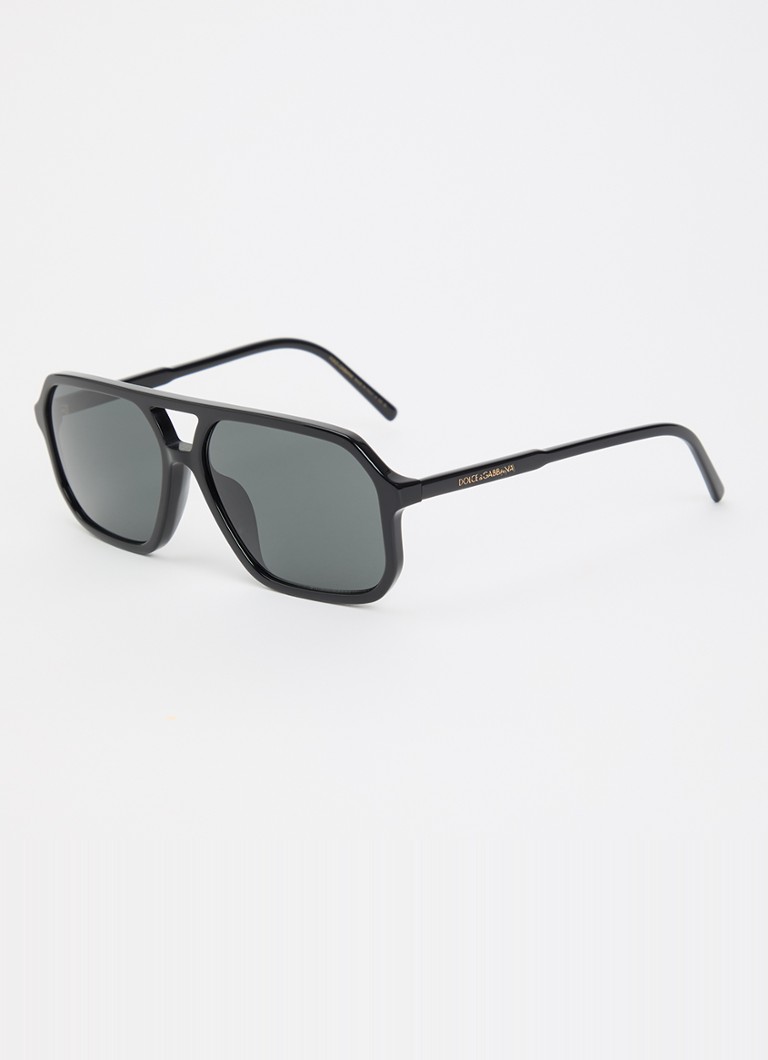 Dolce & Gabbana Dames Retro zonnebril DG4541 Zwart - Deal