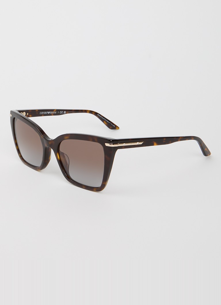 Armani Dames Butterfly zonnebril EA4273BU Donkerbruin - Deal